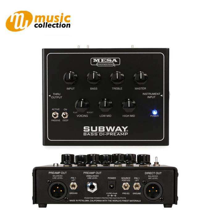 MESA/Boogie Subway Bass DI-Preamp Bass Preamp Pedal 1