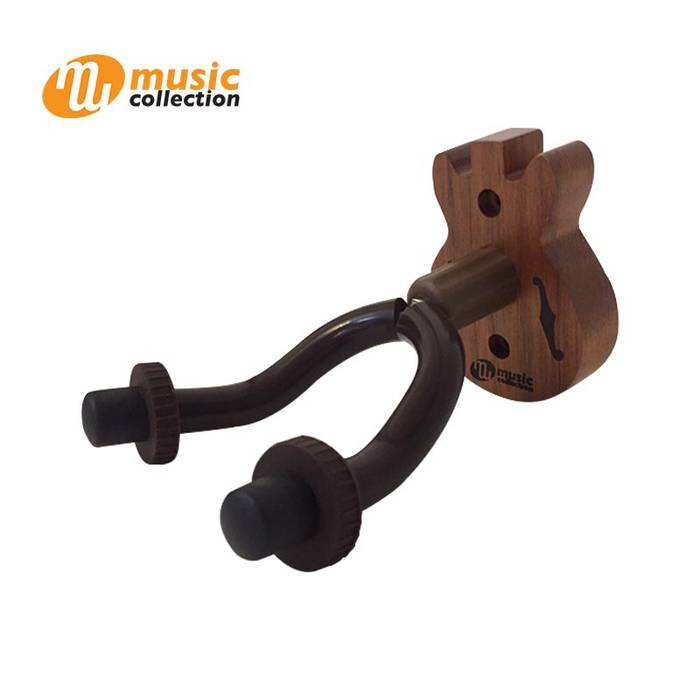 MUSIC COLLECTION MAHOGANY GUITAR HANGER