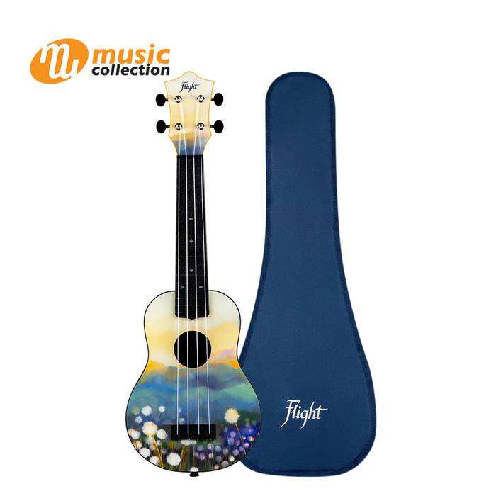 FLIGHT TUS-40 DANDELIONS SOPRANO UKULELE [FREE BAG]