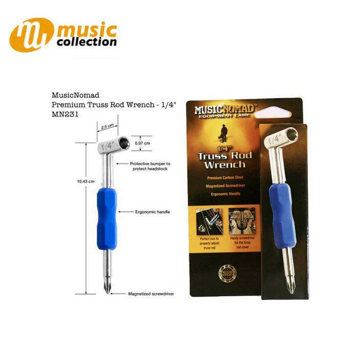 MUSICNOMAD เหล็กขันคอกีต้าร์ TRUSS ROD WRENCH TAYLOR 1/4''