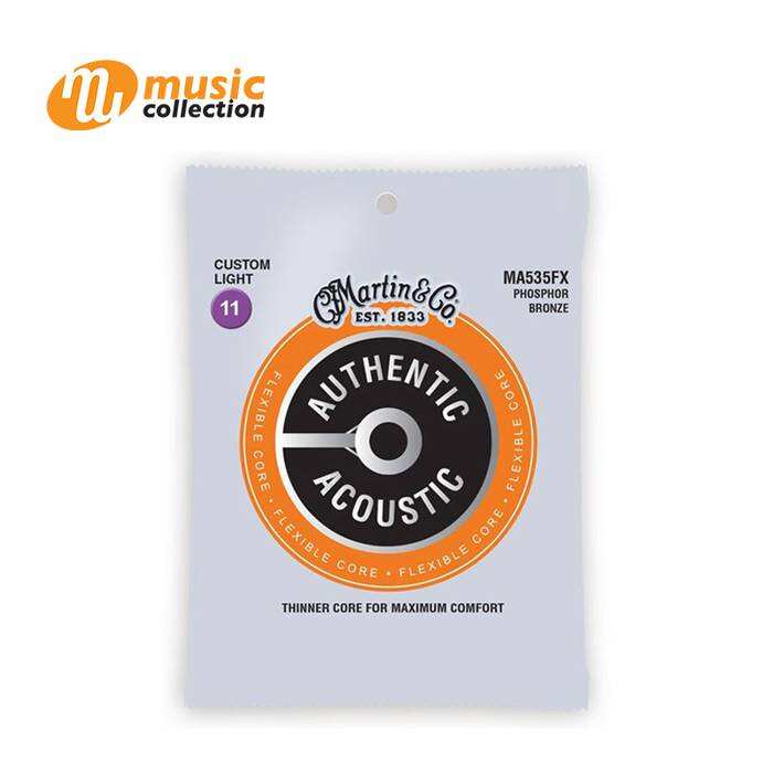 MARTIN MA-535FX FLEXIBLE PHOS BRONZE (011-052)