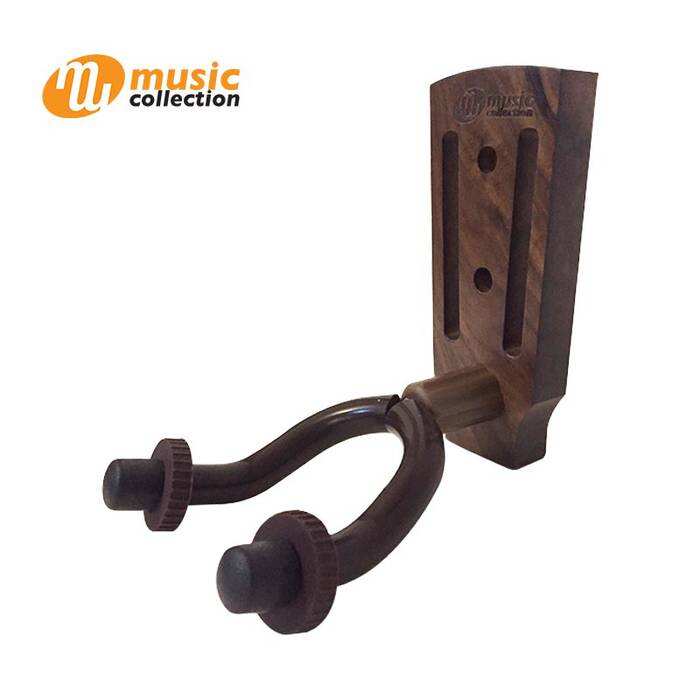 MUSIC COLLECTION BLACK WALNUT GUITAR HANGER