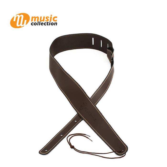 MARTIN STRAP LEATHER-SLIM-BROWN #18A0045