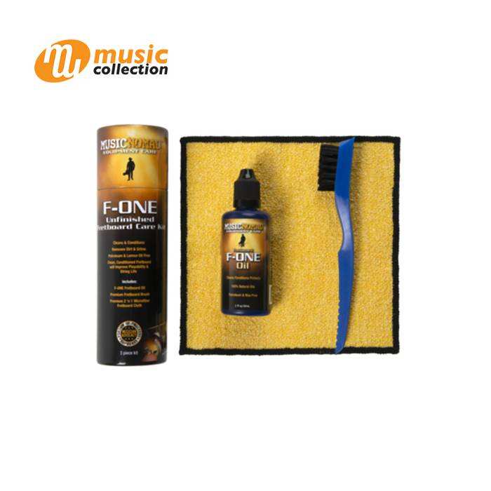 MUSICNOMAD ชุดคิท F-ONE FRETBOARD CARE KIT (OIL,BRUSH,CLOTH) #MN125