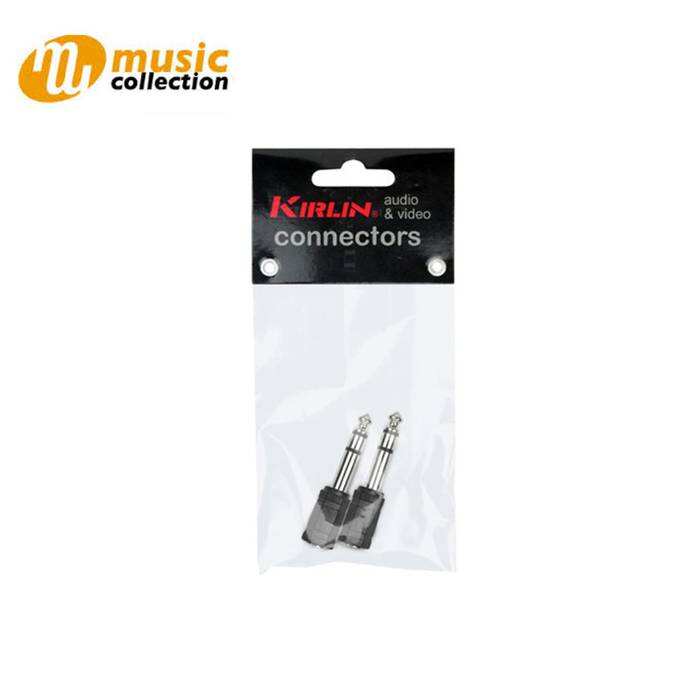 KIRLIN AUDIO&VIDEO CONNECTORS, 1/4" TRS, NICKEL PLATED/2615M 1