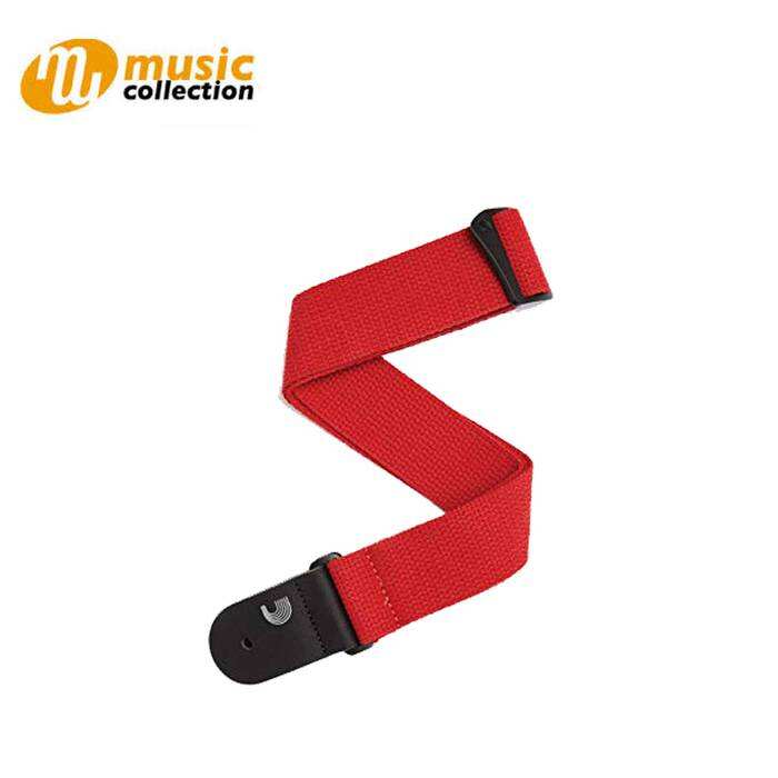Planet Waves Cotton Guitar Strap, Red [CLEARANCE] 1