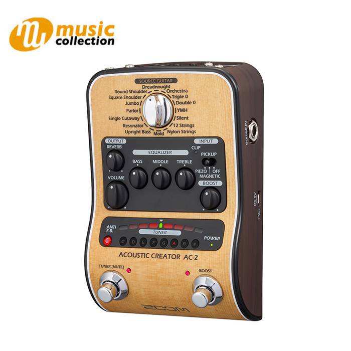 ZOOM AC-2 ACOUSTIC CREATOR/ADAP