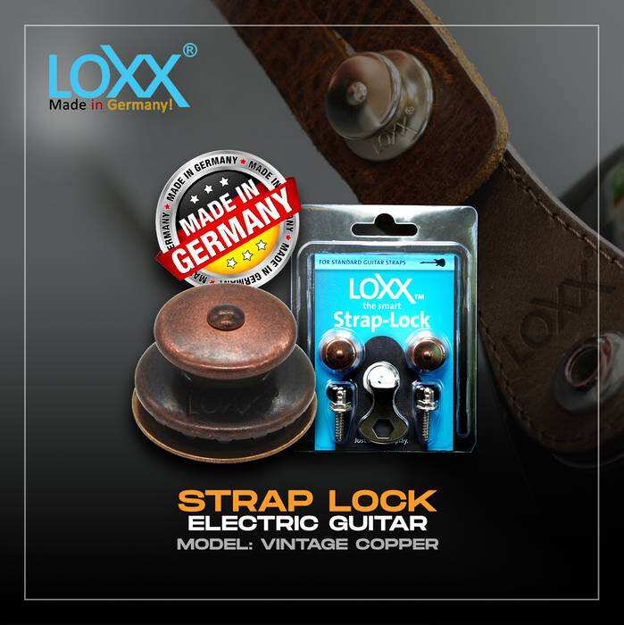 LOXX STRAP LOCK-ANTIQUE COPPER #45136.69000