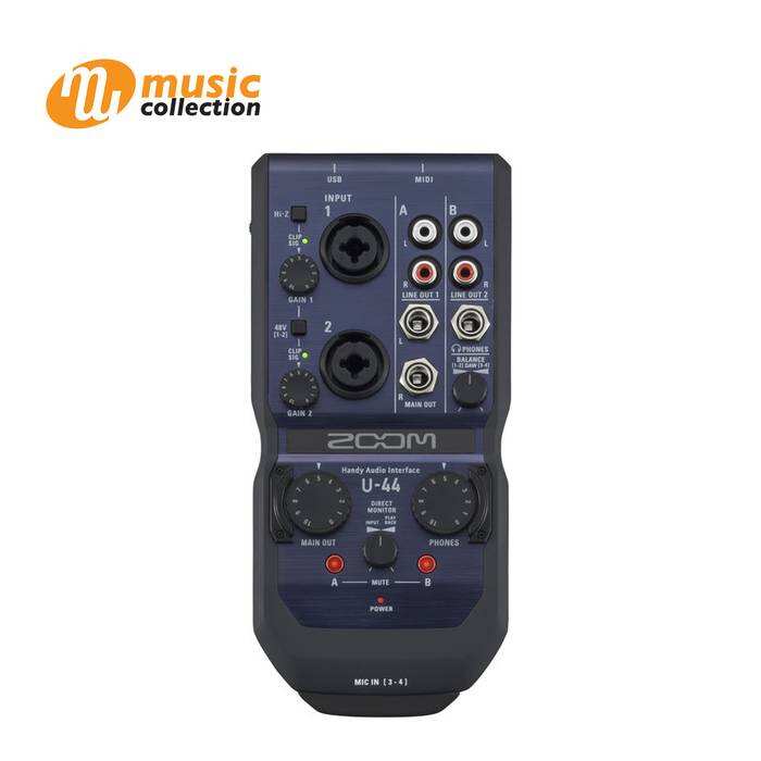 ZOOM U44 HANDY AUDIO INTERFACE