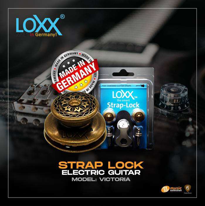 LOXX STRAP LOCK-VIKTORIA-ANTIQUE BRASS #45223.25000