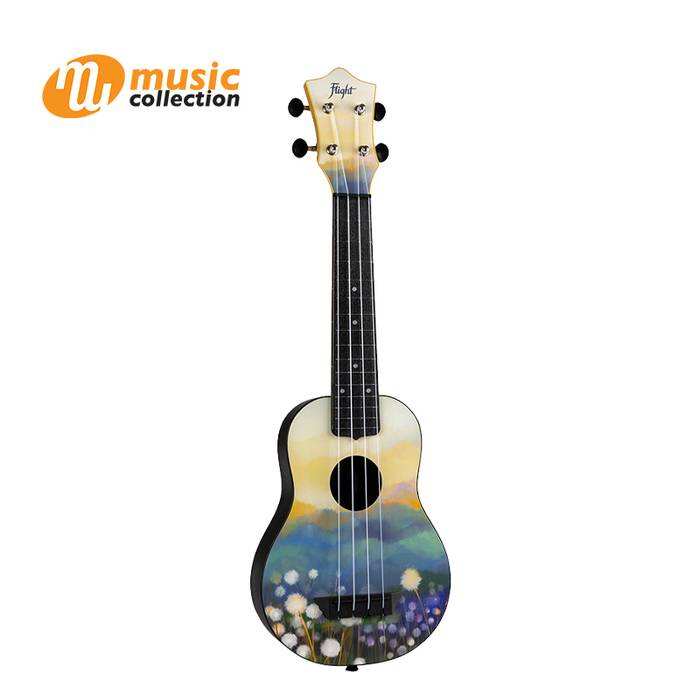 FLIGHT TUS-40 DANDELIONS SOPRANO UKULELE [FREE BAG] 1