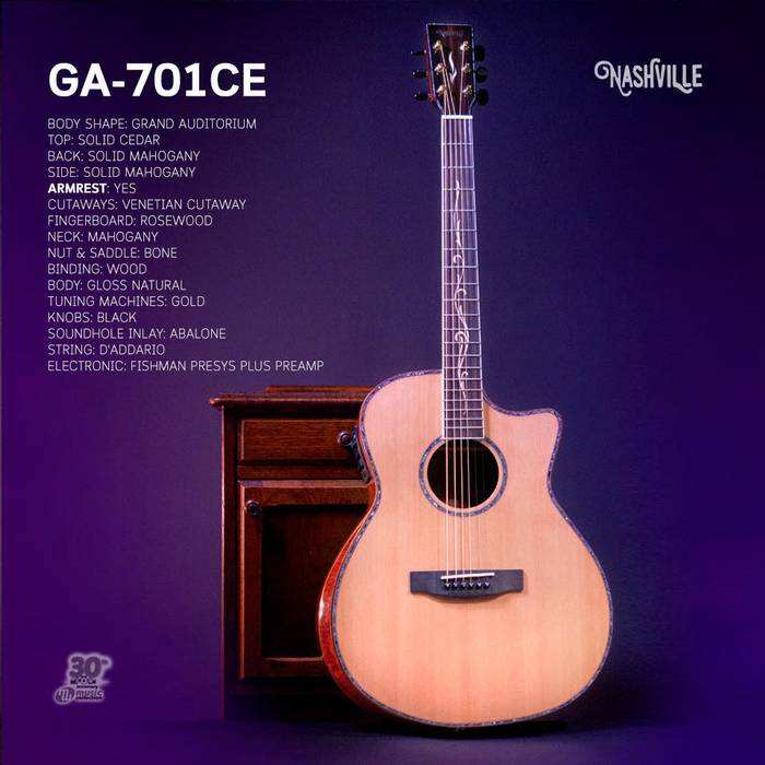 NASHVILLE GA 701CE [FREE BAG] 1