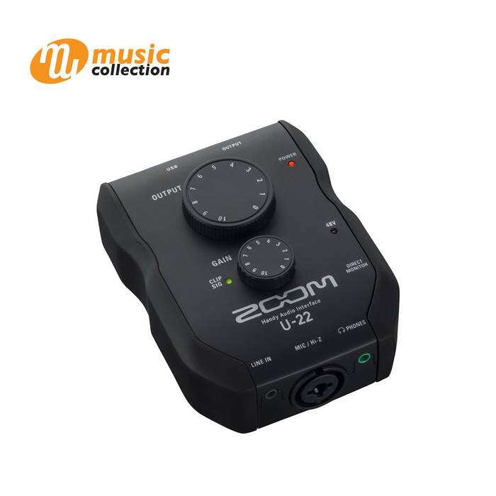ZOOM U22 HANDY AUDIO INTERFACE 1