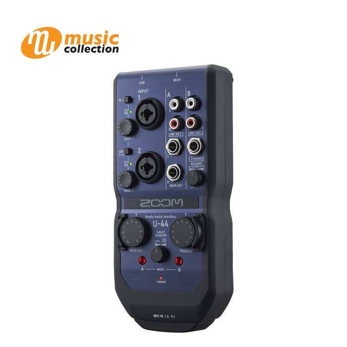 ZOOM U44 HANDY AUDIO INTERFACE 0