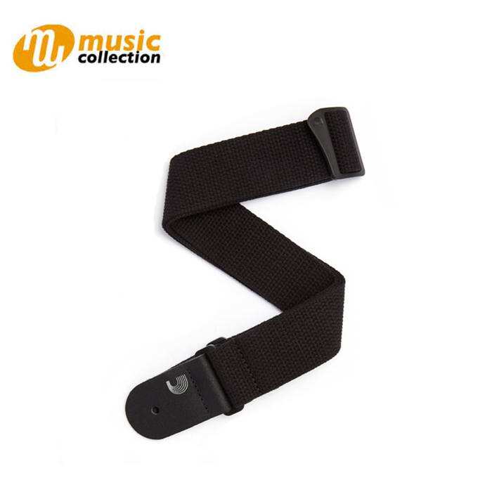 Planet Waves Cotton Guitar Strap, Black [CLEARANCE] 1