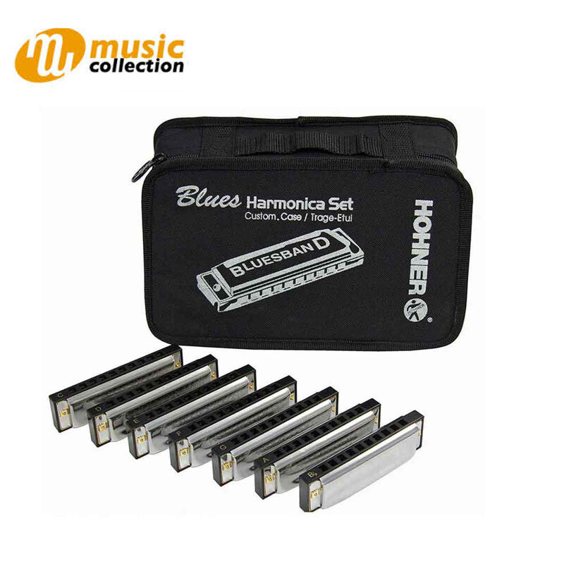HOHNER BLUES BAND HARMONICA SET 7-PIECE - Music Collection