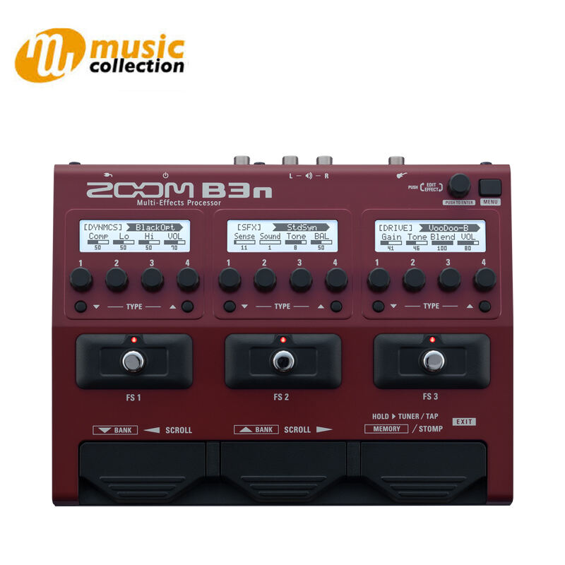 ZOOM B3n Multi-Effects Processor - Music Collection
