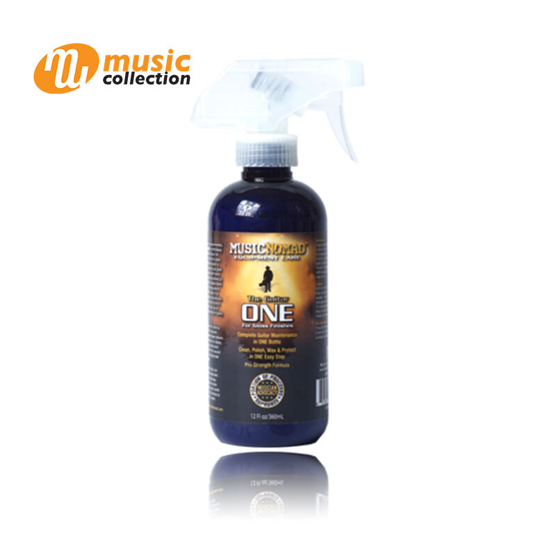 MUSICNOMAD GUITAR ONE TECH SIZE ALL IN 1 CLEANER-POLISH & WAX